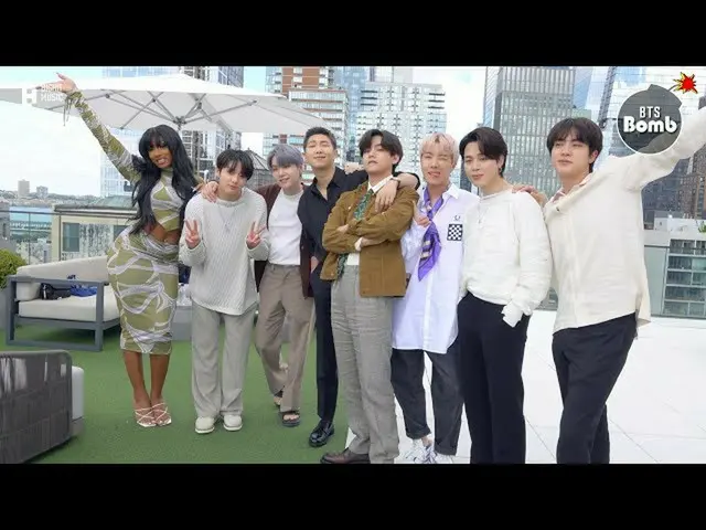 【公式】防弾少年団、[BANGTAN BOMB] Meeting with Megan Thee Stallion  -  BTS(BTS(防弾少年団))  