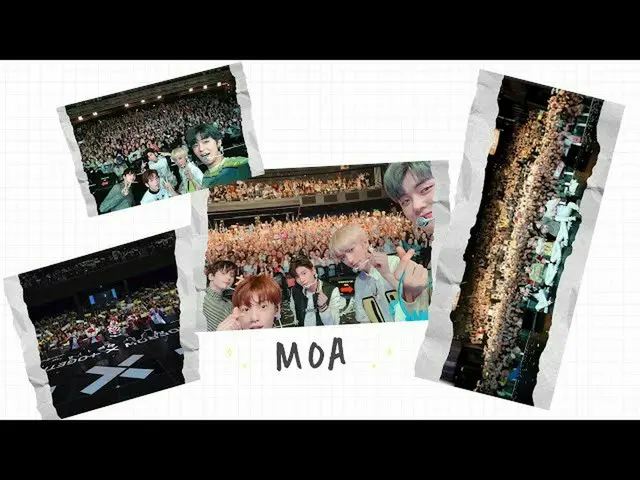 【公式】TXT、TXT(TOMORROW X TOGETHER(TXT))」の交換日記(二バトヅワリワリ)」Special Thanks to MOA  