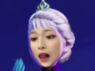 【t公式】今月の少女(Loona)、[今月の少女(LOONA)キクキク #230]本当にエルザなってしまった #ヒョンジン😼❄️  #今月の少女(LOONA)