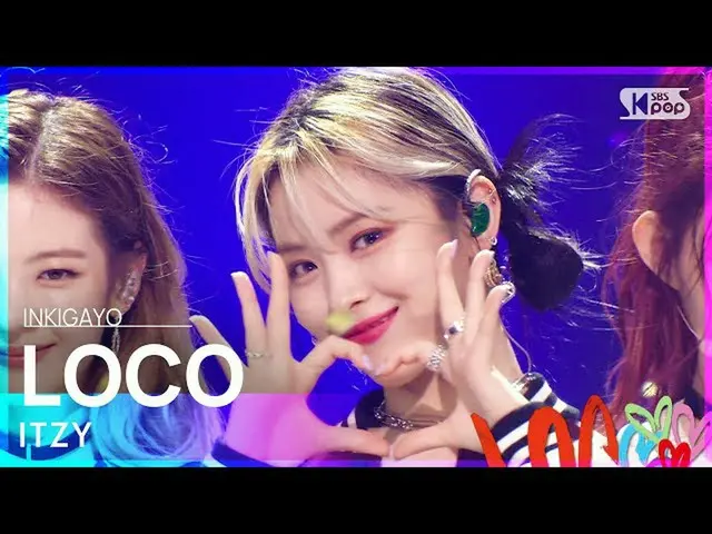 【公式sb1】ITZY_ _ (ITZY) -  LOCO人気歌謡_ inkigayo 20211010  