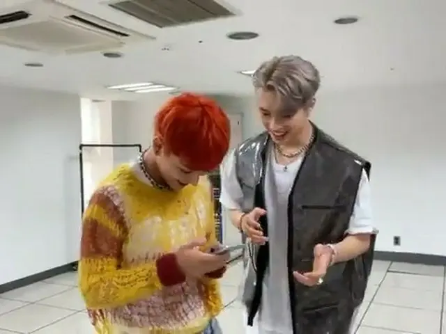 【T公式】ATEEZ、[🎬]ツダクツダクラッパーラインの#Eternal_Sunshine_challenge撮影ビハインド！結果は果たしてどうか？！ ⠀ #