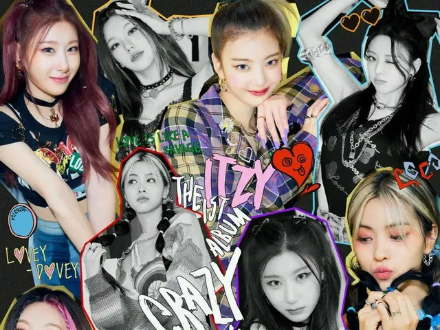 【t公式】ITZY、ITZY The 1st Album<CRAZY IN LOVE> Special Edition 📷PHOTOBOOK ver