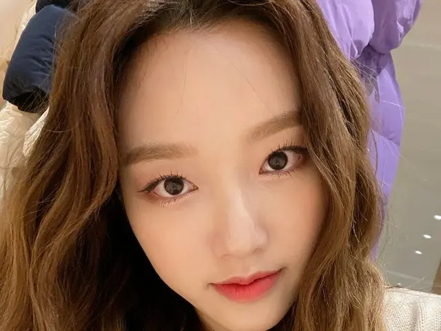 【t公式】今月の少女(Loona)、[ #高原/ #GoWon]天気が肌寒くなってきたから服暖かく着通い...  #今月の少女(LOONA)#LOONA