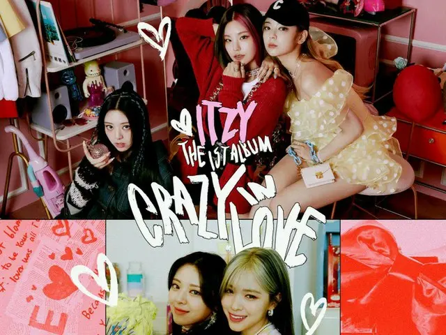 【t公式】ITZY、ITZY The 1st Album<CRAZY IN LOVE> Special Edition 💿JEWELCASE ver