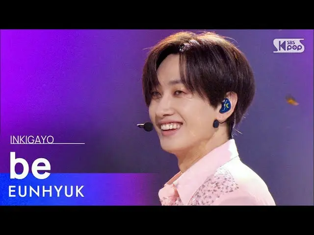 【公式sb1】EUNHYUK(ウニョク) -  be人気歌謡_ inkigayo 20211024  