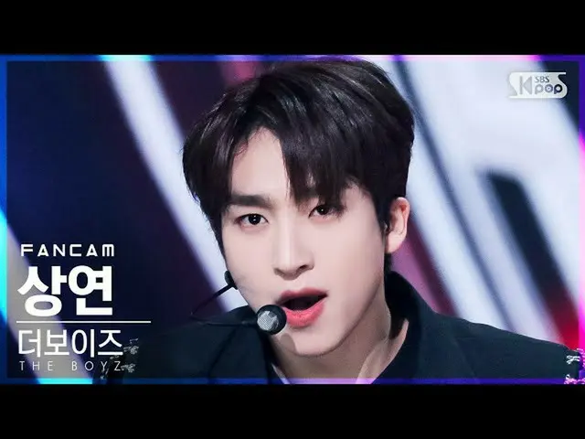 【公式sb1】【安房1列_】THE BOYZ_ 上演「MAVERICK」(THE BOYZ_ _  SANGYEON FanCam)│@SBS 人気歌謡_202