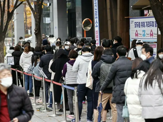 韓国の新規コロナ感染者、3292人で過去最多