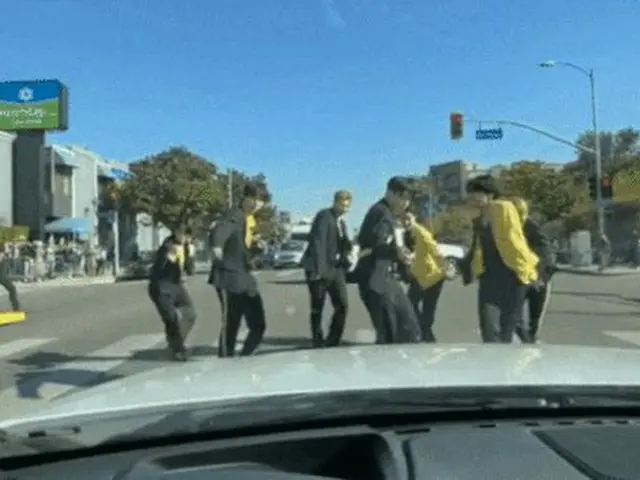 米アンカーのシェール・カルバン、間近で見たBTS(防弾少年団) に興奮