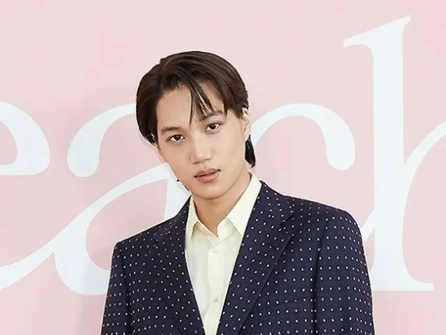 KAI(EXO)、ニューミニアルバム「Peaches」発売記念のオンライン記者懇談会に出席…SEHUNも応援に駆け付ける