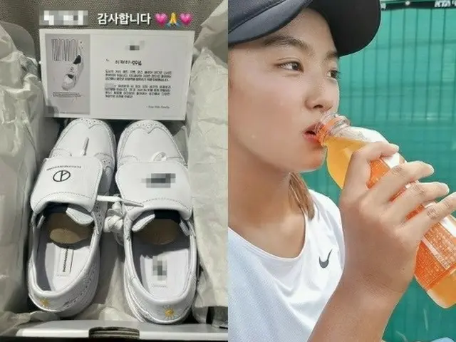 元サッカー韓国代表イ・ドングクの娘ジェアさん、G-DRAGON(BIGBANG) とスポーツブランドのコラボ限定商品を公開