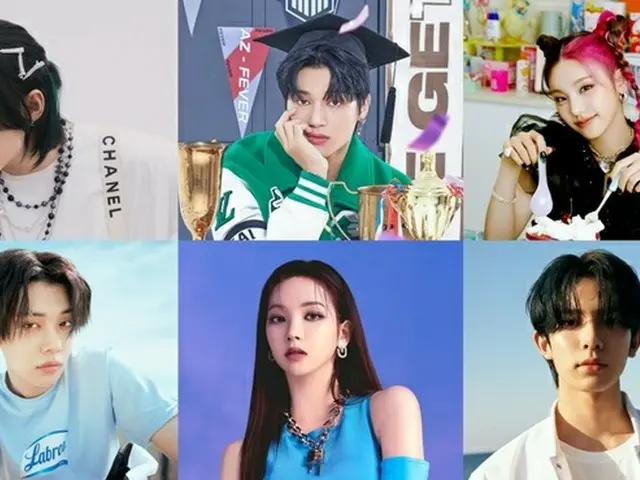 ヒョンジン(Stray Kids)、ウヨン(ATEEZ)、イェジ(ITZY)、ヨンジュン(TXT)、KARINA(aespa)、ヒスン(ENHYPEN)、11日