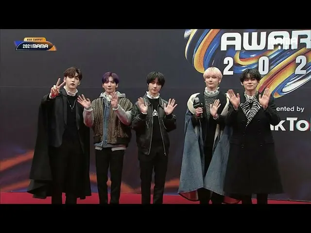 【公式mnk】[2021 MAMA] Red Carpet with TOMORROW X TOGETHER_  | Mnet 211211放送  