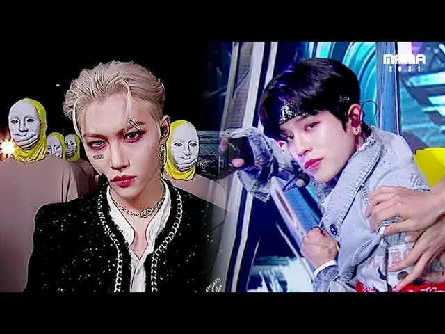 【公式mnk】[2021 MAMA] Stray Kids_ _  - CHEESE | Mnet 211211放送  