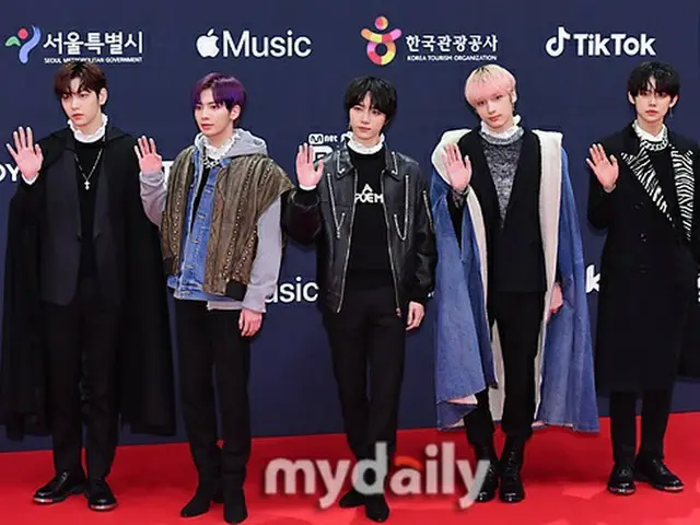 TOMORROW X TOGETHER(TXT) のファンら、「2021 MAMA」(11日開催)の彼らへの扱いに不満の声