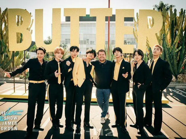 米CBS人気トークショー「The Late Late Show with James Corden」公式SNS、「BTS(防弾少年団)」のBTSCrosswal
