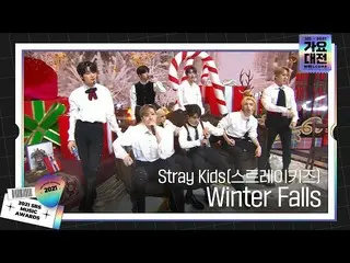【公式sbe】 Stray Kids_ _ (ストレイキッズ)、冬の感じいっぱいの「Winter Falls」ステージㅣ2021 SBS 歌謡大祭典(2021s