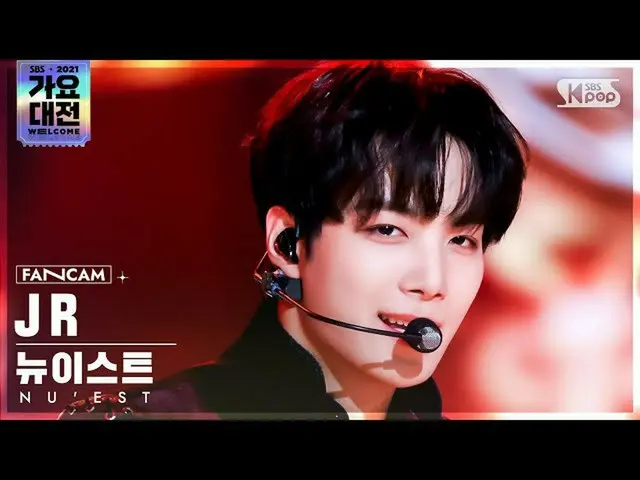 【公式sb1】[2021 歌謡大祭典 4K] NU'EST_  ジェイアル 'Dress+Inside Out' (NUEST JR FanCam)│@SBS 