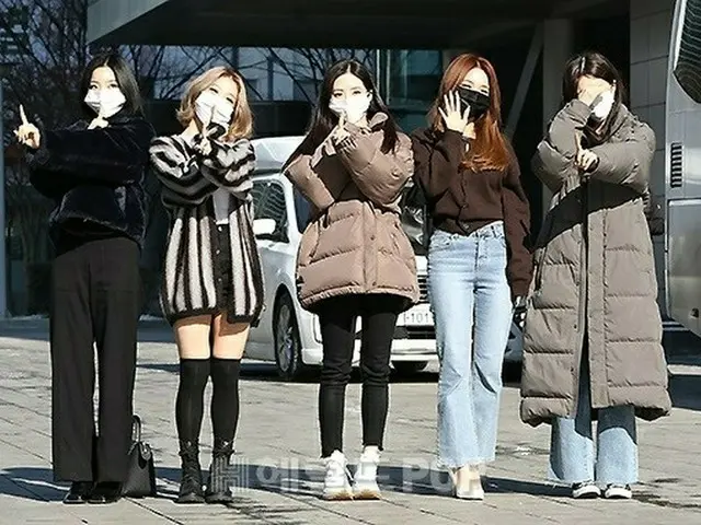fromis_9、ラジオ番組「チェ・ファジョンのパワータイム」出演のためSBSへ