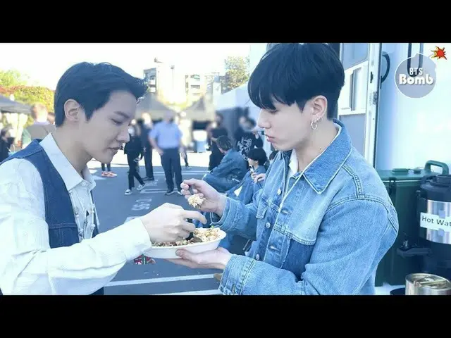 【公式】防弾少年団、[BANGTAN BOMB] Lunch Time with Chipotle - BTS (BTS(防弾少年団))  