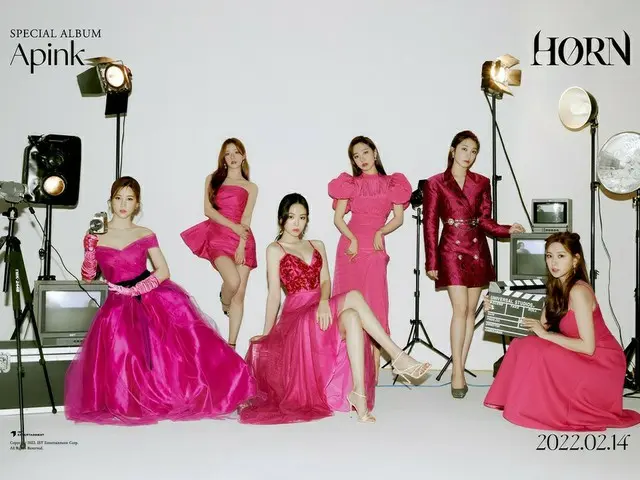 Apink、2月14日にスペシャルアルバム「HORN」でカムバック