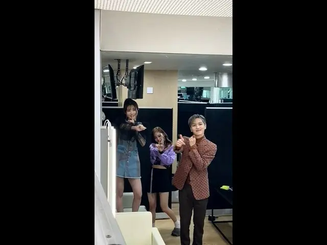 【公式】fromis_9、[#DMchallenge] PENTAGON キノさんと一緒に🥳🎉 #Feelin_Like #DM行こう🌈✨ #fromis