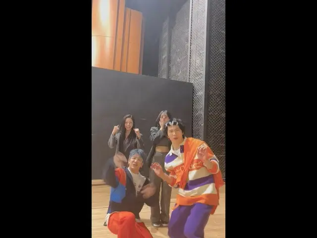 【公式】fromis_9、[#DMchallenge] #DM舞台見ながら #息吹しましょう  