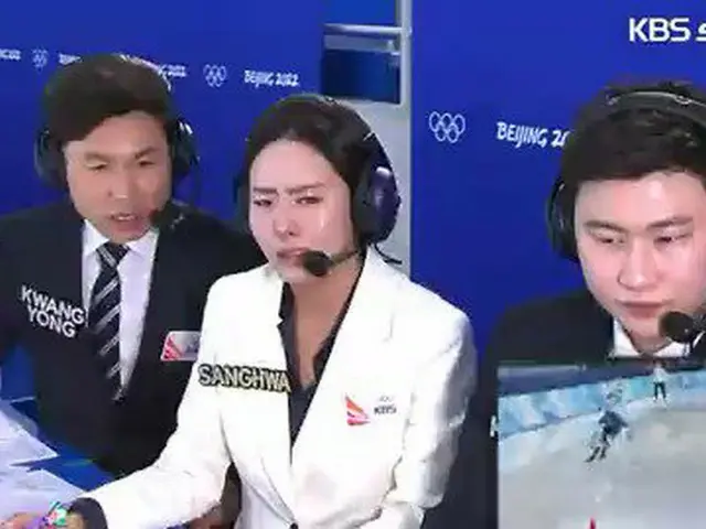 小平奈緒の競技を見て号泣するイ・サンファ→イ・サンファがどこにいるのかを確認してから笑顔で韓国語コメントを送る小平奈緒