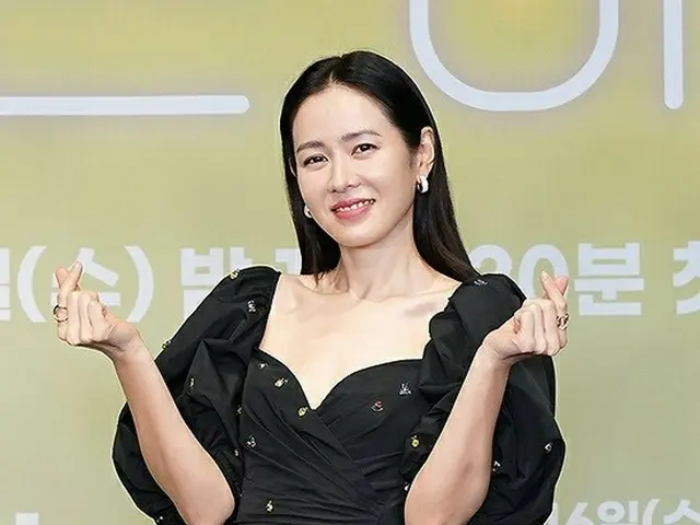 女優ソン・イェジン、JTBC新水木ドラマ「39歳」の制作発表会に出席