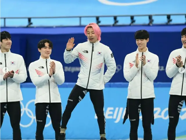 北京五輪・男子ショートトラック韓国代表で出場のクァク・ユンギ、べニューセレモニーで「BTS(防弾少年団)」のヒット曲「Dynamite」セレモニー披露で話題に