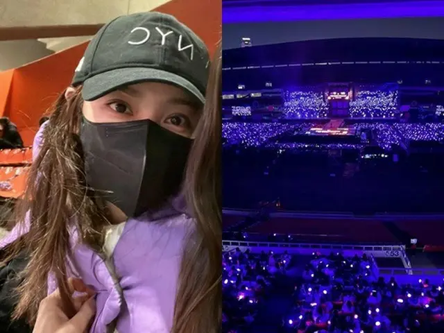 女優パク・シヨン、BTS(防弾少年団)のソウルコンサートを観賞したことを明かす