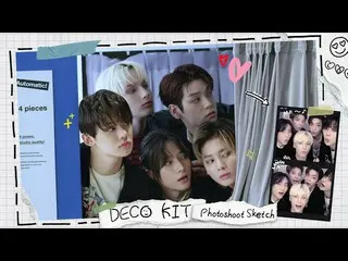 【公式】TXT、TXT(TOMORROW X TOGETHER(TXT)) '2022 DECO KIT' Photoshoot Sketch  