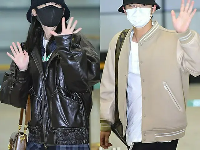 俳優パク・ソジュン＆歌手IU、映画「ドリーム」の撮影を終えハンガリーから帰国