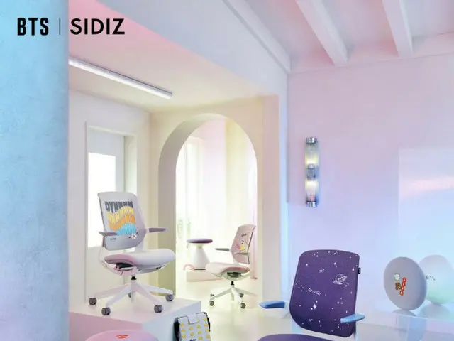 「BTS(防弾少年団)」、韓国のチェア専門ブランドSIDIZとコラボ「BTS | SIDIZスペシャルコレクション」を今月23日からSIDIZ公式NAVERスト