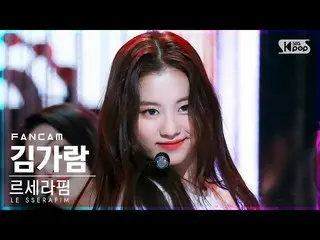 【公式sb1】【安房1列_】 LE SSERAFIM_  キムガラム 'FEARLESS' (LE SSERAFIM_ _  KIM GARAM FanCam)
