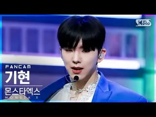 【公式sb1】【安房1列_】MONSTA X_ キヒョン「LOVE」(MONSTA X_ _  KIHYUN FanCam)│@SBS 人気歌謡_2022.05