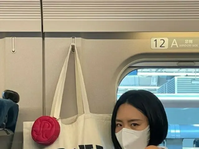 歌手KangNam の妻で元スピードスケート選手のイ・サンファ、日本旅行中の近況を公開