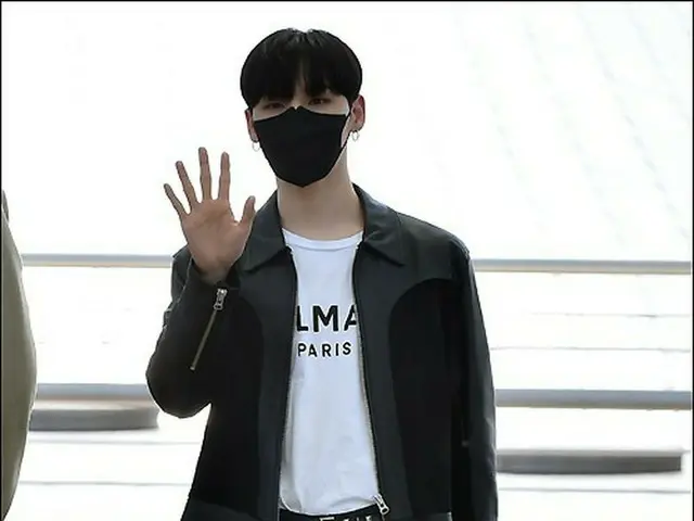 「AB6IX」、ドイツで開催の「KPOP.FLEX」出演のため出発＠仁川国際空港