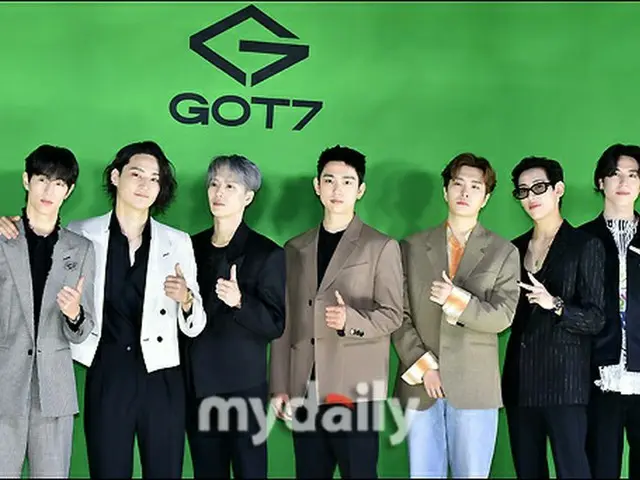 GOT7、ニューアルバム「GOT7」の発売記念記者会見を開催