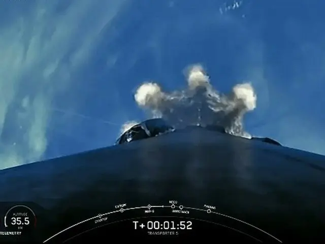韓国初の地球観測用民間衛星「世宗1号」が青い地球をとらえた