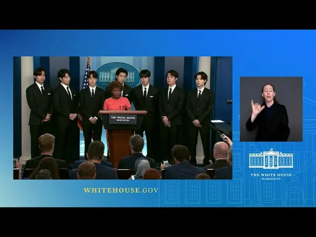 「BTS(防弾少年団)」 がバイデン大統領と面会するためホワイトハウスを訪れた様子をホワイトハウス公式YouTubeチャンネルで公開