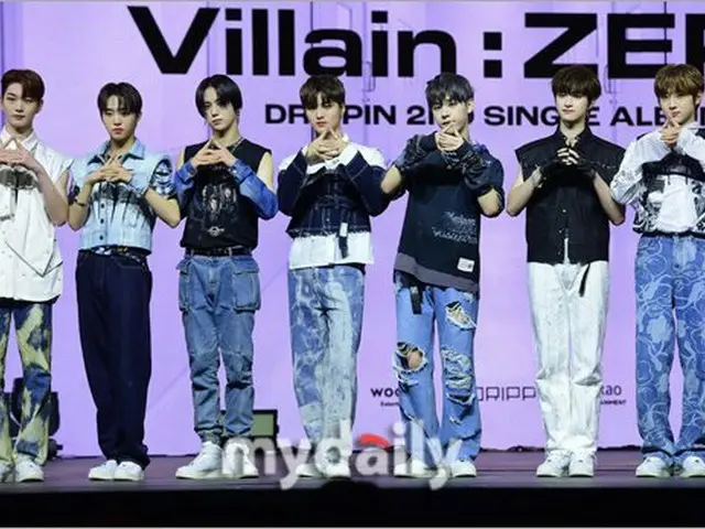 「DRIPPIN」、2ndシングル「Villain : ZERO」ショーケース開催