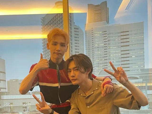 元YG練習生のNOA、「AB6IX」チョン・ウンと再会。