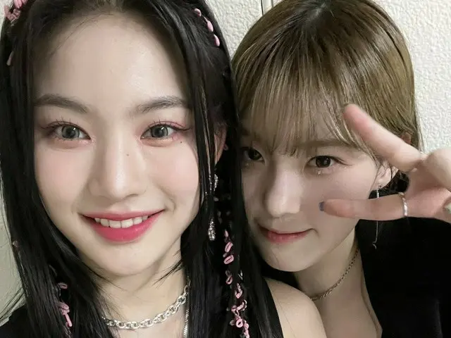 STAYC アイサ＆ Kep1er チェヒョン、仲良しショットを公開