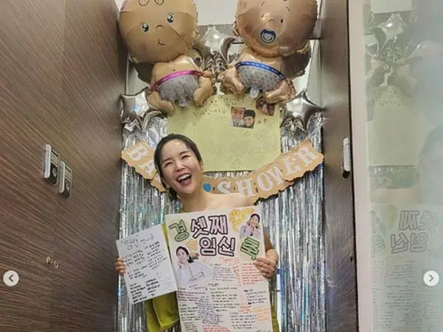 タレントのチャン・ヨンラン、第3子が流産してしまったことを告白