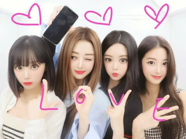 「LE SSERAFIM」、チェウォン、ユンジン、ウンチェ、カズハで撮ったプリクラと動画を公開で話題に