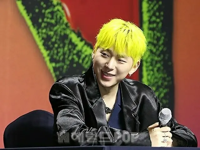 ジコ(Block B)、4thミニアルバム「Grown Ass Kid」の記者懇談会に出席