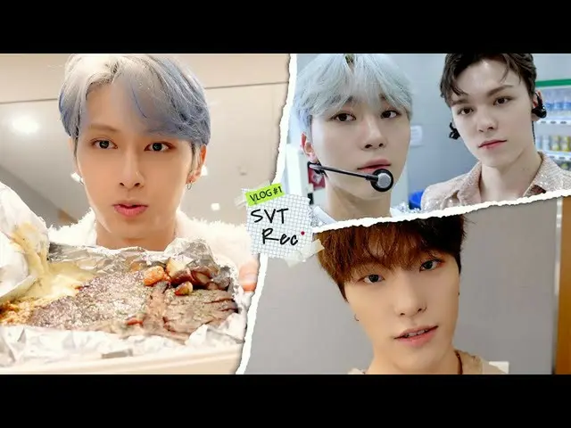 【公式】SEVENTEEN、[SVT Record]プの髪の色についての考察待合室STAKE(テイク)食べ放題ディノのセルフカムバックインタビュー #3  