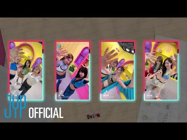 【公式】「TWICE」、TWICE「Talk that Talk」 TW-Peace TikTok チャレンジ舞台裏  