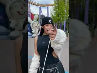 【公式mlb】 MLB×真絶美 NewJeans_  下入ボーイカバーダンス  