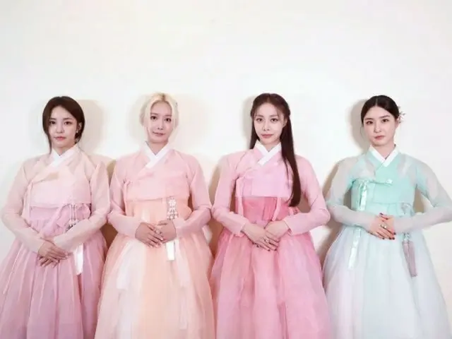 Brave Girls、チュソク(秋夕)の韓服姿を公開。